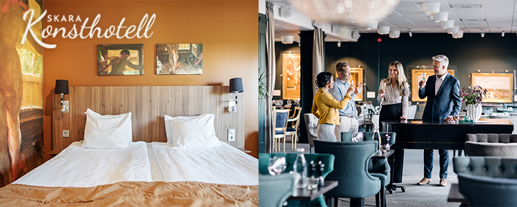 Skara Konsthotell – 15 % rabatt på boende!