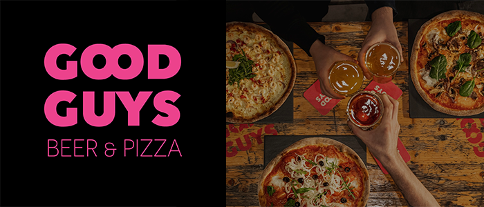 Good Guys Beer & Pizza – 20 % rabatt!