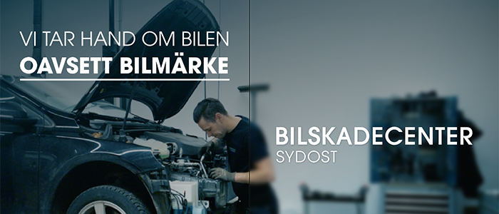 Bilskadecenter Sydost – 10 % rabatt på arbetskostnaden!