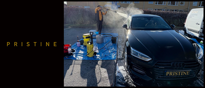 Pristine Bilvård: Låt biltvätten komma till dig – få 40 % rabatt!